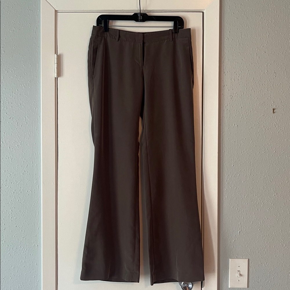 LOFT Elegant Taupe Pants